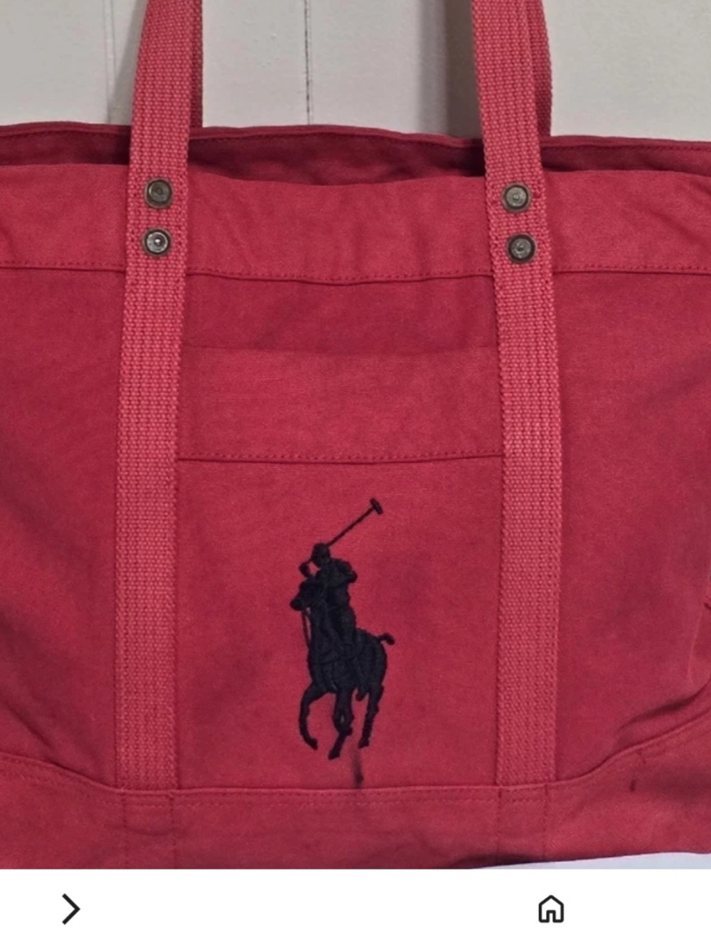 Ralph Lauren Vintage Polo Tote - Picture 6 of 8